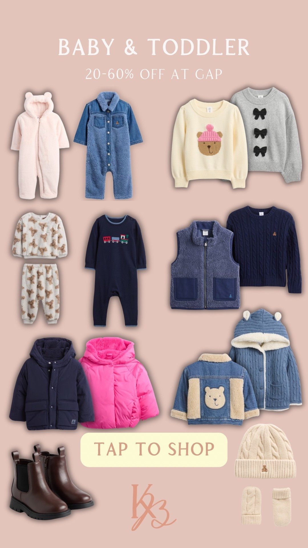 So many cute toddler and baby styles for fall and winter, on sale at GAP!
20%-60% off sale! 
baby boy, baby girl, toddler clothes, fall and winter outfits, sale 

#LTKBaby #LTKKids #LTKSaleAlert
