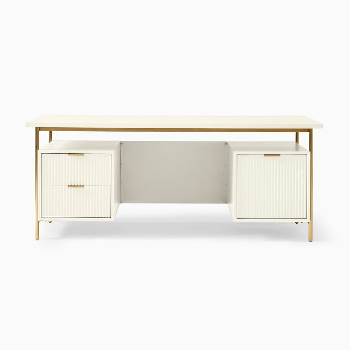 Quinn Executive Desk (74") | West Elm (US)