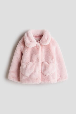 H & M - Fluffy Jacket - Pink | H&M (US + CA)