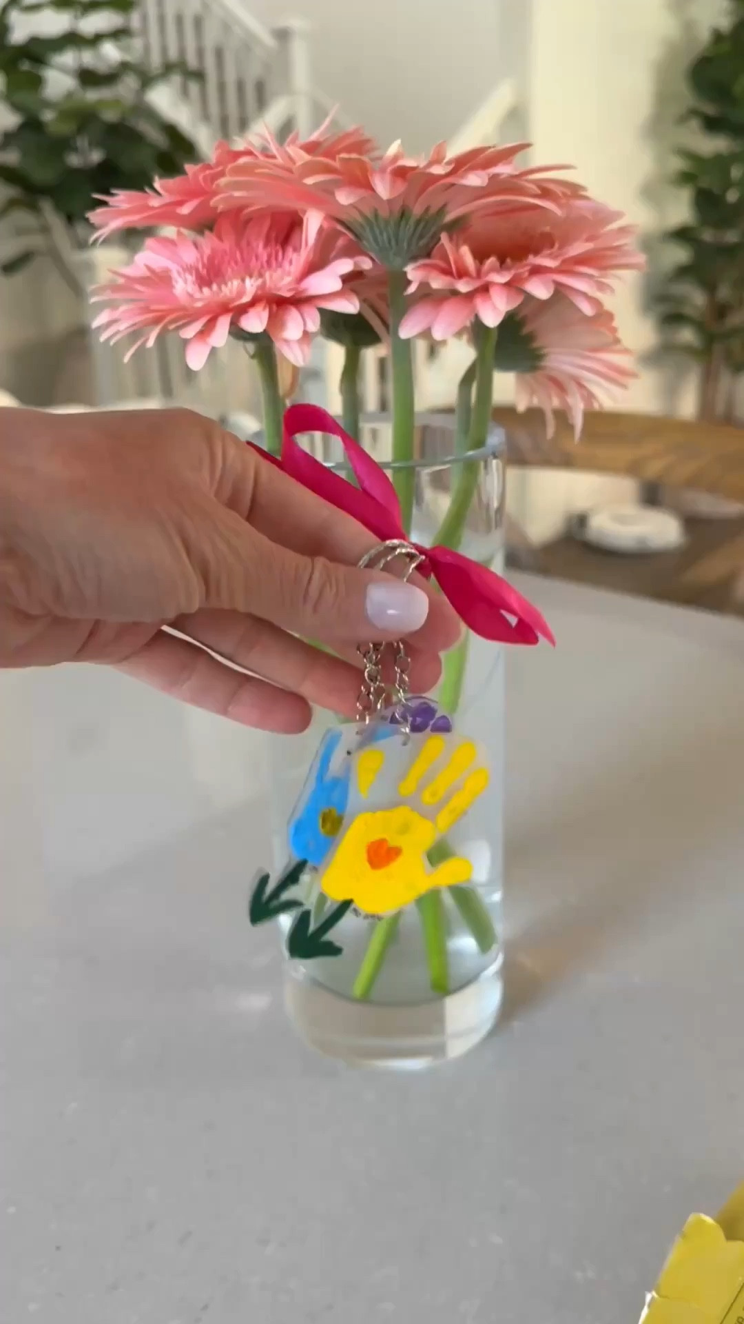 A cute little gift idea for Mothers Day 💕🌸
I’m a huge lover of all the handprint crafts 🥺 My kids loved making these! The kit comes with a bunch of sheets so they can make their own fun crafts with them after.

Mothers Day gift ideas, Handprint gifts, kids handprints, easy Mother’s Day gift, personalized key chain gift, Mother’s Day gift, kids craft ideas, gift ideas from kids 

#LTKMothersDay #LTKmomlife #LTKKids
