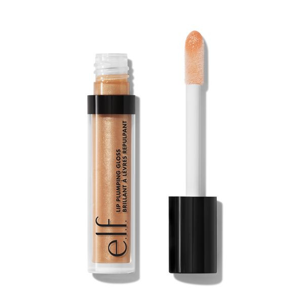 e.l.f. Cosmetics Lip Plumping Gloss In Champagne Glam - Vegan and Cruelty-Free Makeup | e.l.f. cosmetics (US)