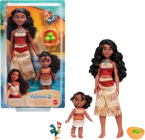 Mattel Disney Moana 2 Simea Fashion Doll with Anklet Accessory, 5 Moveable Joints & Removable Outfit, Toys Inspired by The Movie | Amazon (US)