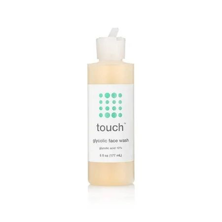 Touch 10% Glycolic Acid Face Wash For Acne Prone Skin, Foaming Exfoliating - 6 Ounce | Walmart (US)