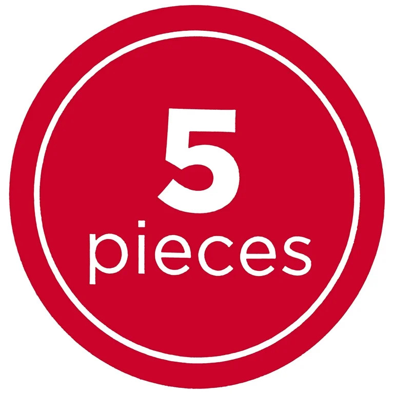 12" Red Heart Shaped Latex Balloons, 5 Pieces, by Way To Celebrate | Walmart (US)