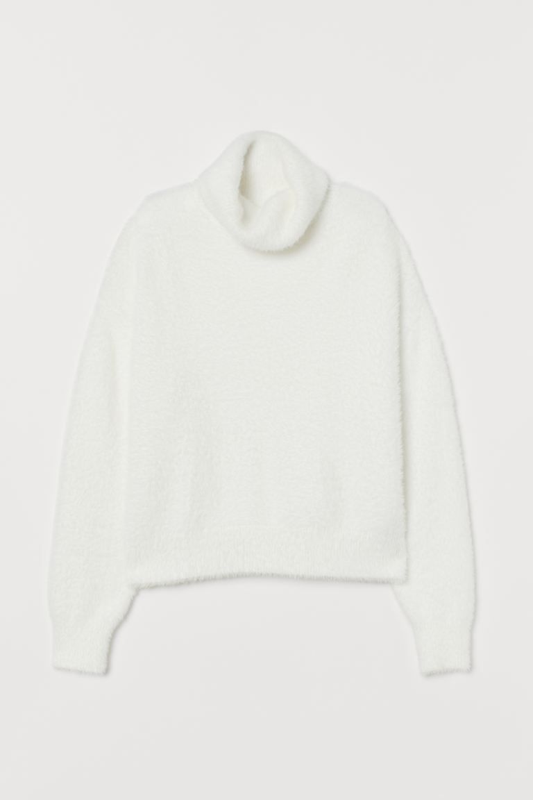Fluffy Turtleneck Sweater | H&M (US + CA)