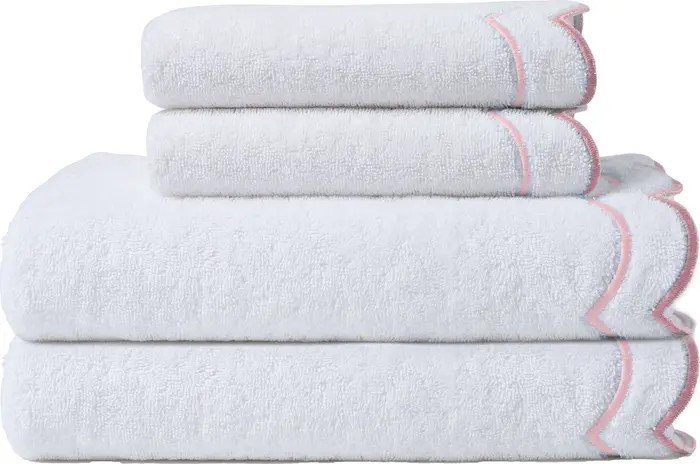 Scallop 4-Piece Towel Set | Nordstrom