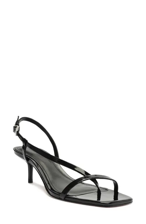 Schutz Heloise Slingback Sandal in Black at Nordstrom, Size 5 | Nordstrom