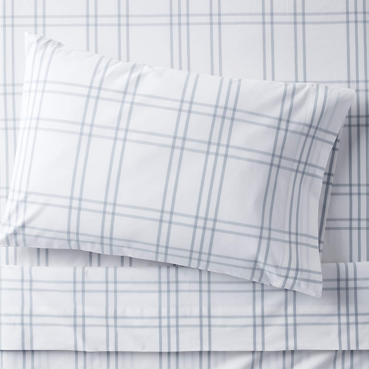 Stax Green 100% Organic Cotton Kids Twin Sheet Set + Reviews | Crate & Kids | Crate & Barrel