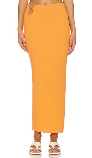 Lux Skirt in Orange | Revolve Clothing (Global)