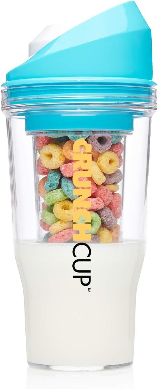 The CrunchCup™ - A Portable Cereal Cup - No Spoon. No Bowl. It's Cereal On The Go. | Amazon (US)
