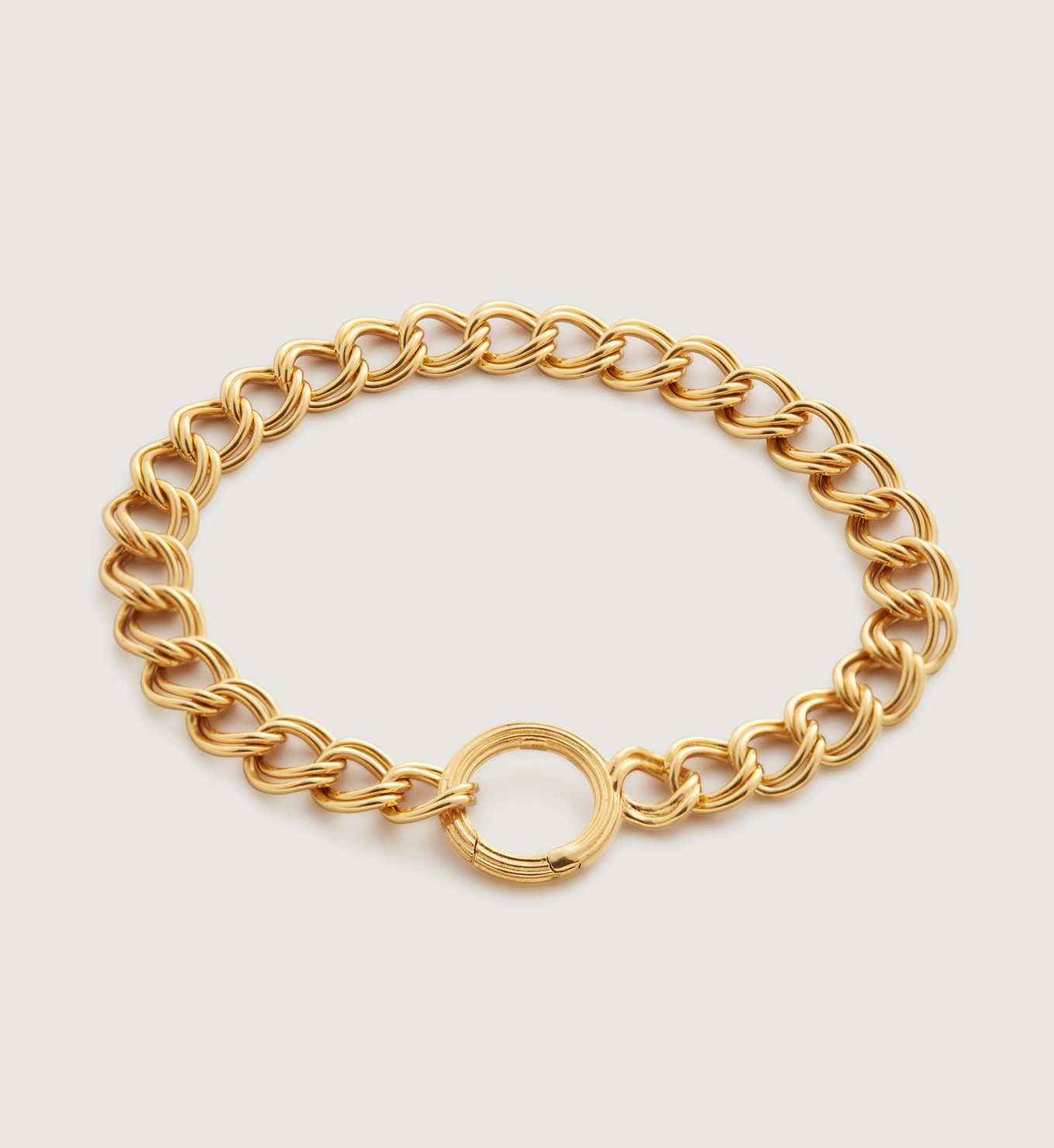 Groove Curb Chain Bracelet | Monica Vinader (Global)
