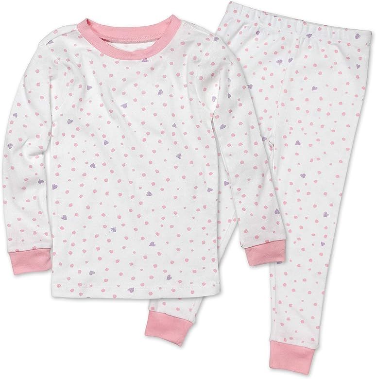 HonestBaby unisex-baby Organic Cotton 2-Piece Snug Fit Pajama Set | Amazon (US)