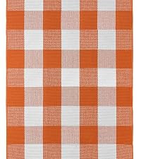 KOZYFLY Buffalo Plaid Rug 27.5x43 Inches Orange and White Checke Rug Halloween Fall Door Mat Cott... | Amazon (US)