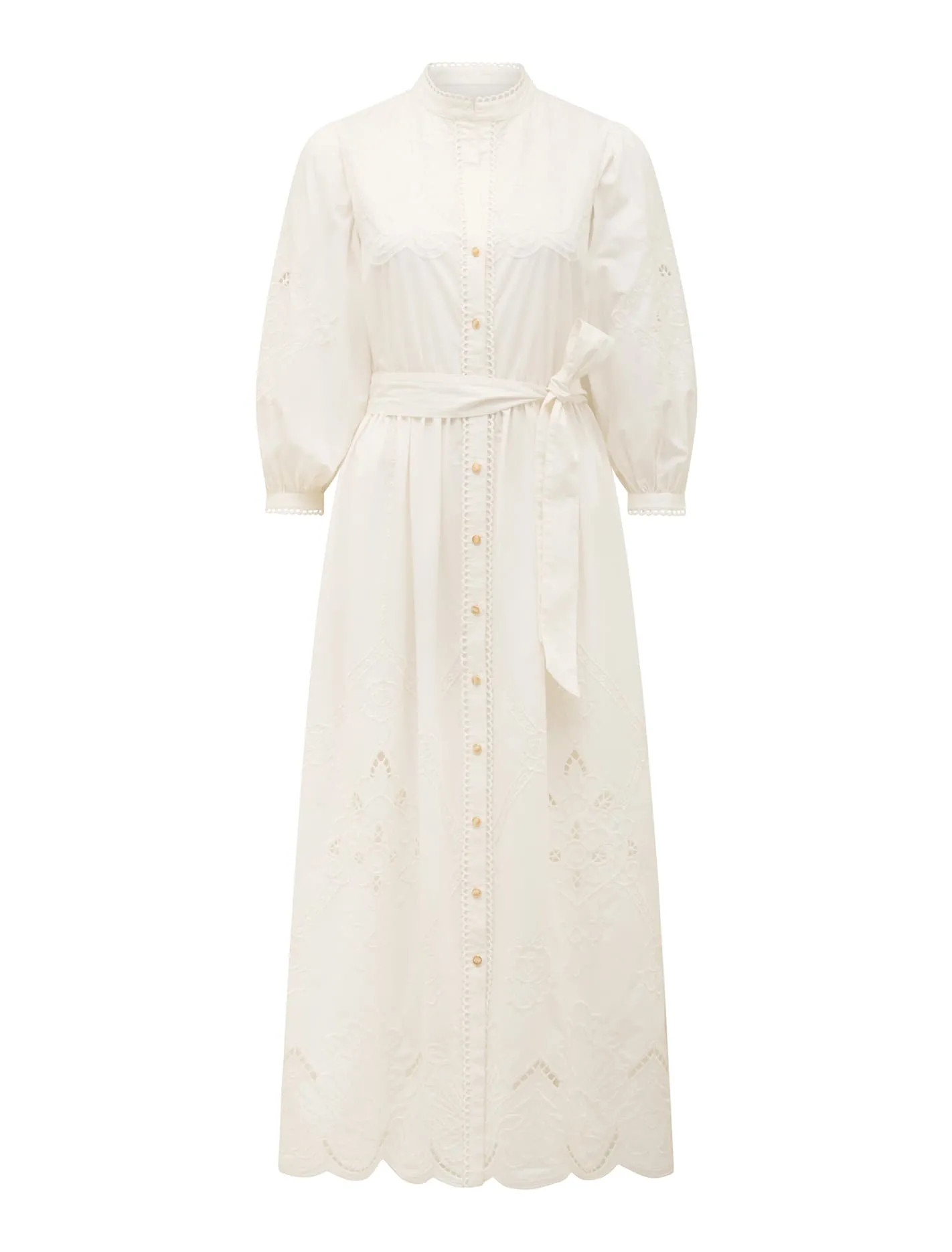 Aisha Broderie Midi Dress | Forever New (UK & IE)