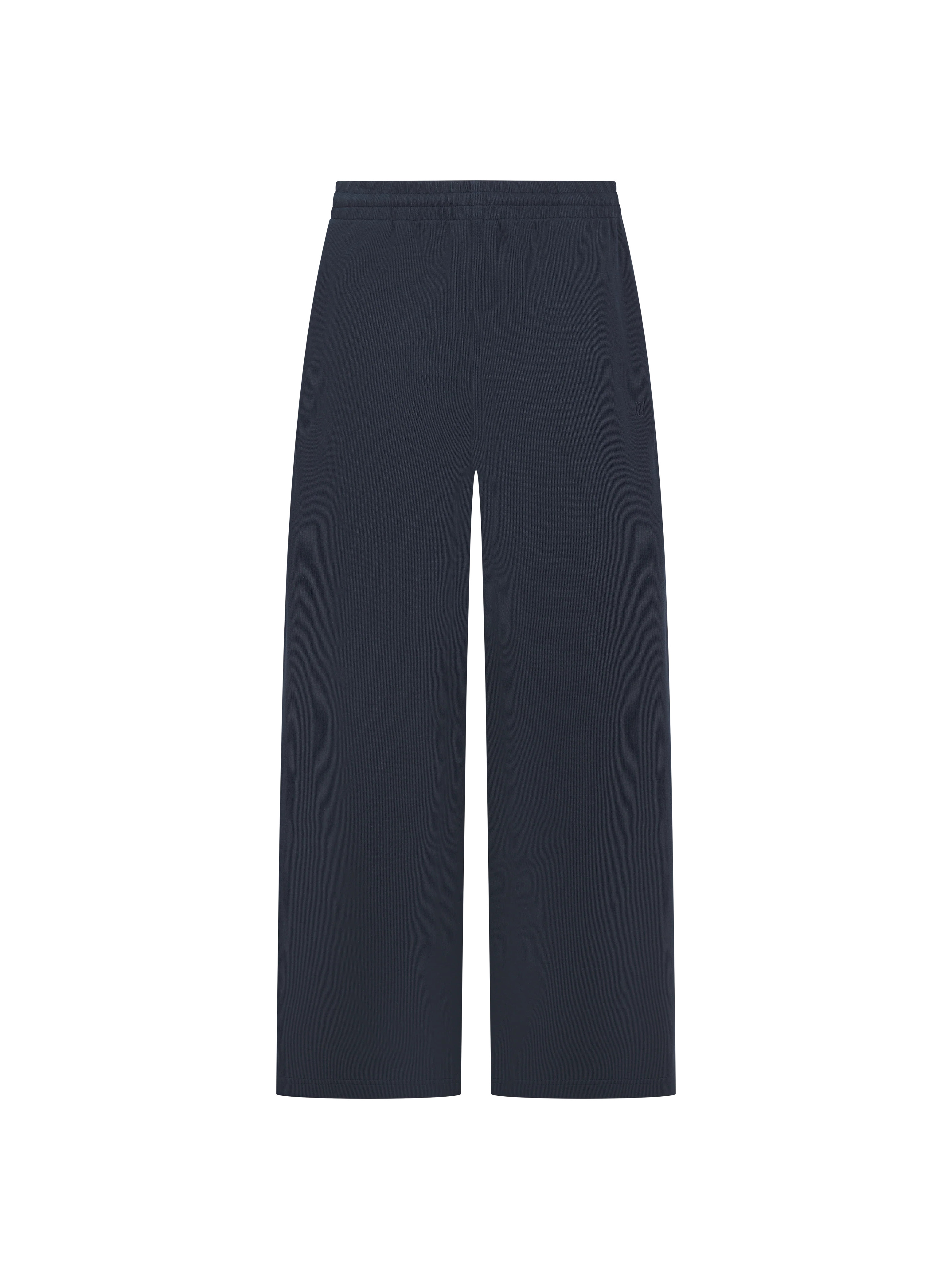 Daily Errands Wide Leg Joggers - Washed Navy | Maebe
