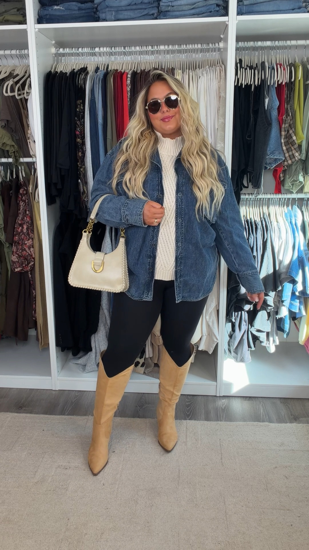 31 DAYS OF FALL FITS 🍂 

OUTFIT 23
XL SWEATER (old pink lily)
XL JACKET (free people)
XL LEGGINGS
SHOES TTS (wide calf friendly!!)
BAG is a Marshall’s find!


fall fashion, midsize, fall fits, outfit series, fashion series, curvy fashion, tall fashion, plus size, easy outfits, comfy outfits, trendy outfits, capsule wardrobe, workwear, weekend, chic, outfit formulas, Pinterest inspired.