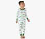 Christmas Dino Organic Pajama Set | Pottery Barn Kids | Pottery Barn Kids