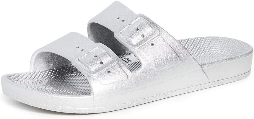 Freedom Moses Women's Moses Two Band Slides | Amazon (US)