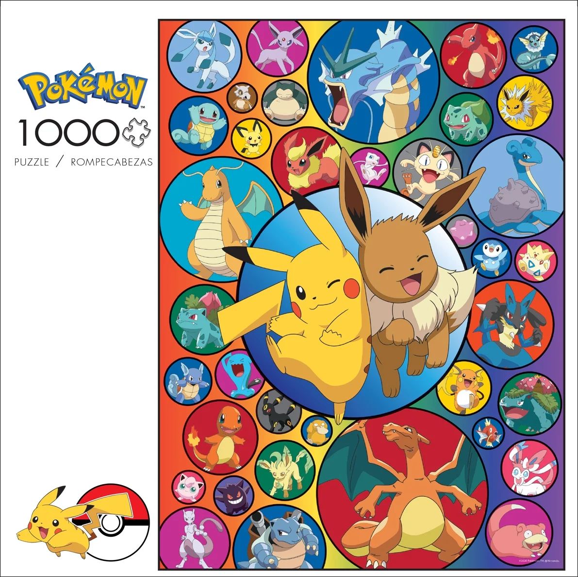 Buffalo Games Pokemon - Bubbles - 1000 Pieces Jigsaw Puzzle | Walmart (US)