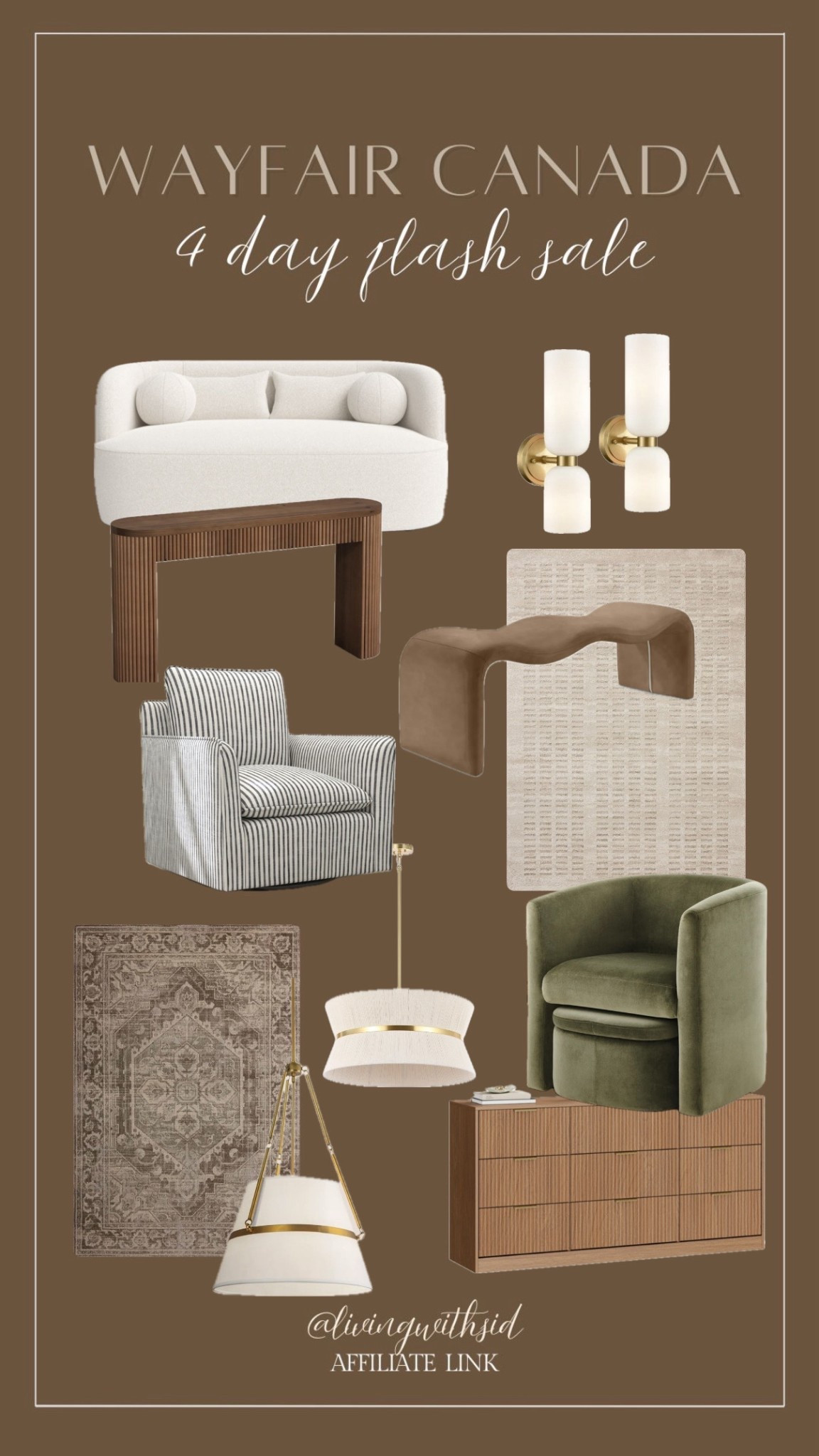 Wayfair Canada 4- day flash sale is here and there are so many great items! 
My fave Monty Loloi rug is part of the sale! Check it out - until Jan 12th!

#wayfaircanada #wayfairhome 


#LTKhome #LTKcanada #LTKsale