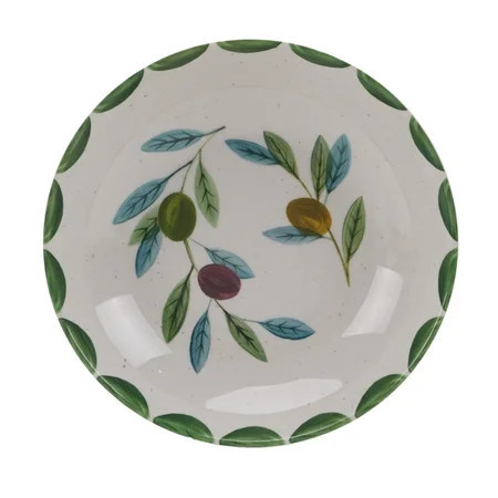 Better Homes and Gardens Bamboo Melamine Olive Dinner Bowl | Walmart (US)