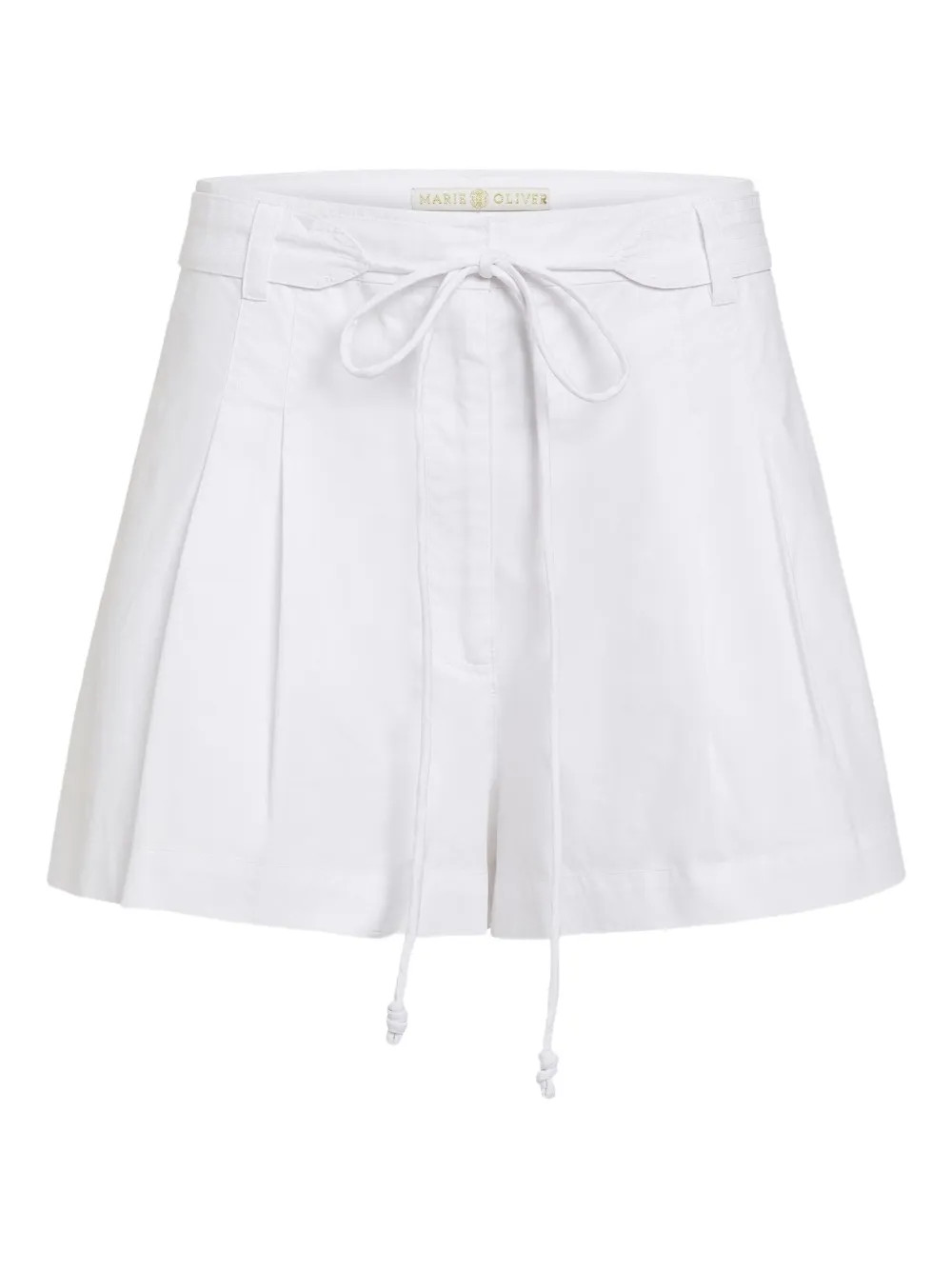 Marie Oliver Lander Pleated Shorts | White | FARFETCH | Farfetch Global