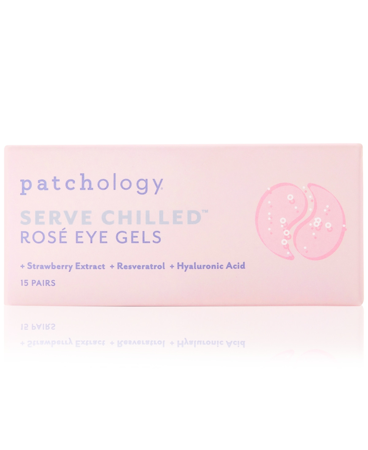 Patchology Serve Chilled Rose Eye Gels, 15 pairs | Macy's