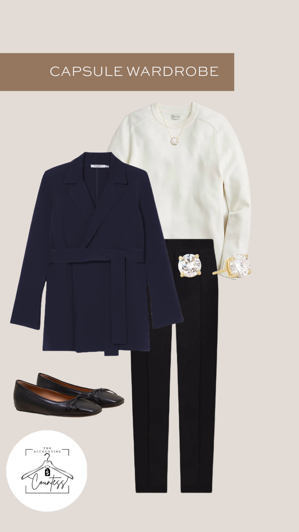 Capsule wardrobe work outfit 

#LTKshoecrush #LTKworkwear