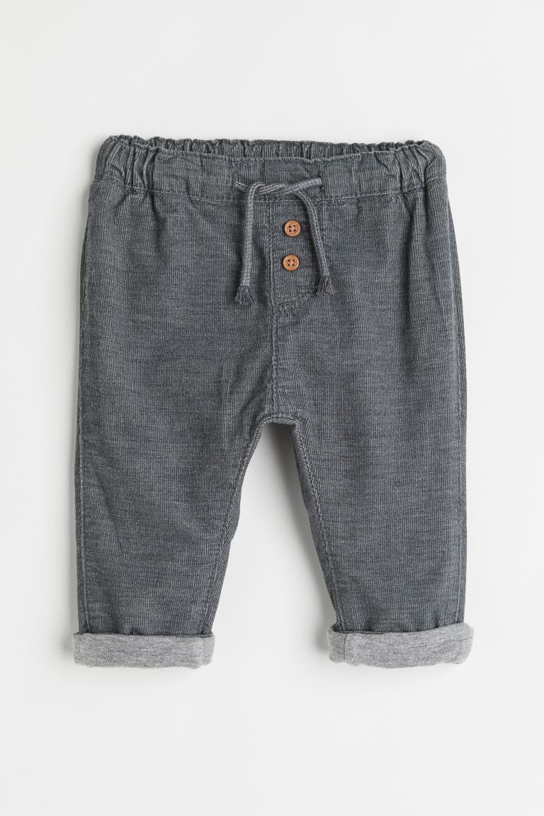 Fully Lined Corduroy Pants | H&M (US + CA)