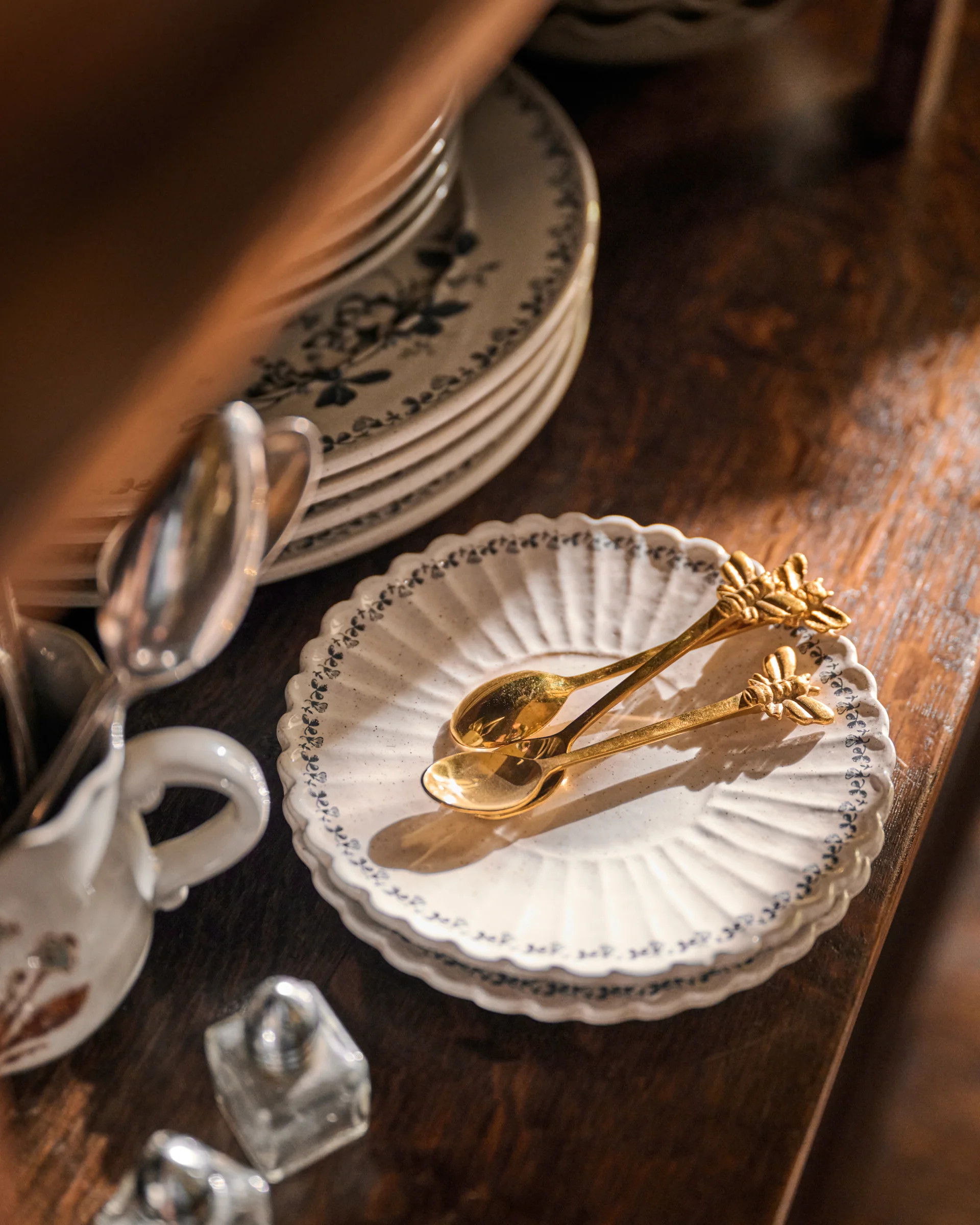 Brass Bee Spoons | Magnolia