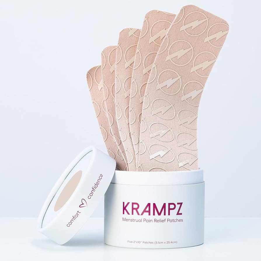 Krampz Menstrual Pain Relief Patches, Period Wellness, and Discomfort Support for Women, Style 11... | Amazon (US)
