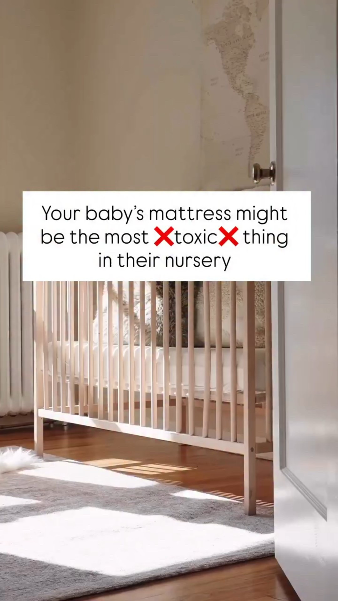 ‼️⤵️Comment below “CRIB” for links to cleanest baby mattress options⤵️⤵️⤵️

Most conventional crib mattresses are made with toxic materials like ❌❌❌❌ polyurethane foam, flame retardants, PVC, and synthetic adhesives. These chemicals don’t just stay in the mattress—they off-gas into the air your baby breathes all night long.

🔬 What’s in most crib mattresses?
❌ Flame Retardants – Linked to hormone disruption & developmental issues.
❌ Polyurethane Foam – Off-gasses VOCs (volatile organic compounds), which can irritate the lungs and nervous system.
❌ PVC & Phthalates – Found in waterproof covers, these chemicals are associated with respiratory issues and endocrine disruption.

😨 Why is this a problem?
Babies spend 10-14 hours a day sleeping, meaning they have prolonged exposure to these harmful toxins. Studies have even found that crib mattresses release higher levels of VOCs when warmed by body heat.

✅ What to do instead?
✔ Choose a certified non-toxic mattress – Look for organic, GOTS-certified, or GREENGUARD Gold options.
✔ Opt for natural materials – Wool, cotton, and latex are safer alternatives.
✔ Avoid waterproofing chemicals – Use an organic cotton mattress cover instead.

⤵️Comment below “CRIB” for links cleanest mattress options⤵️⤵️⤵️

🤍Make sure you’re following @thatchiromama so that links show up in your inbox!

#toxinfree #toxinfreeliving #nontoxic #cribs #toxinfreehome