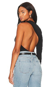 Click for more info about Song of Style Foley Bodysuit in Black from Revolve.com