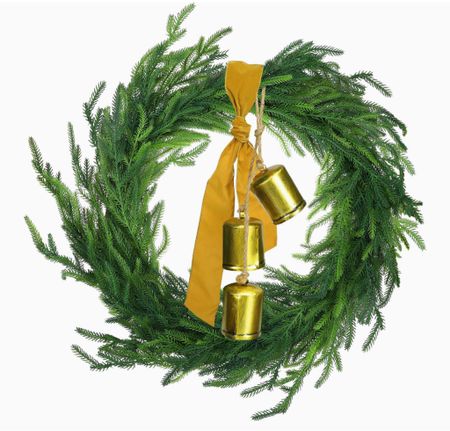 Christmas wreath, seasonal decor, norfolk pine

#LTKHoliday #LTKhome #LTKSeasonal