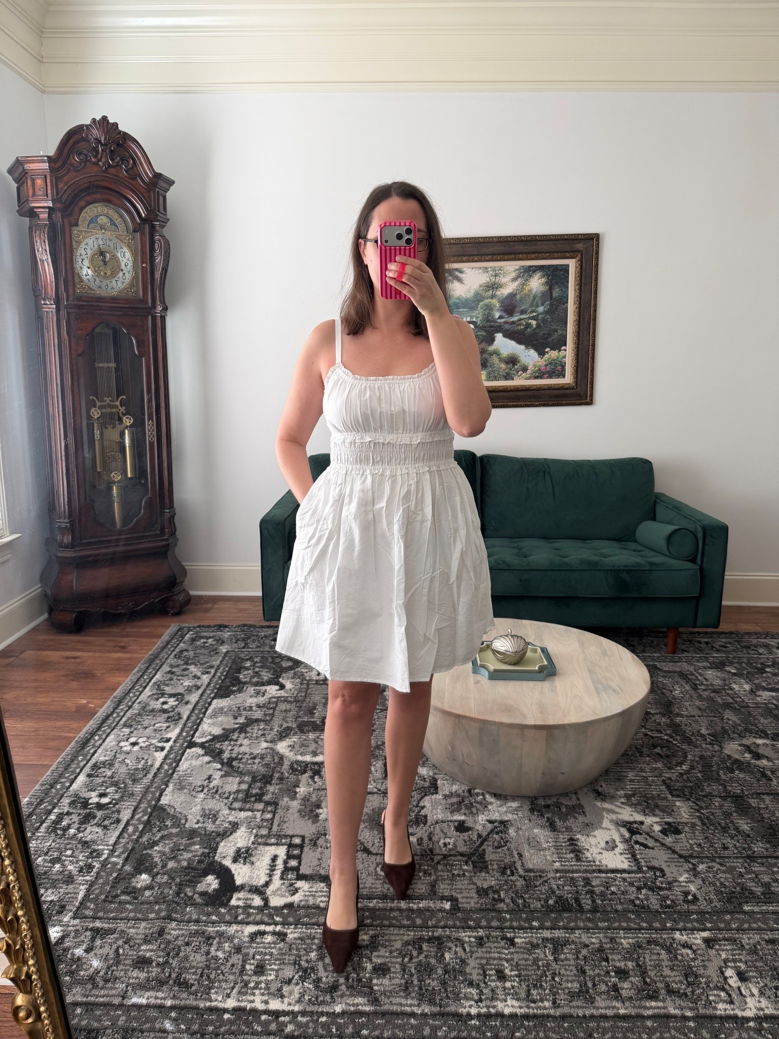 The prettiest white dress with a built in bra AND pockets! Need I say more? Wearing small tall.

Abercrombie dress, shower dress, wedding, baby shower, spring breakk

#LTKdayinmylife #LTKgrwm #LTKootd
