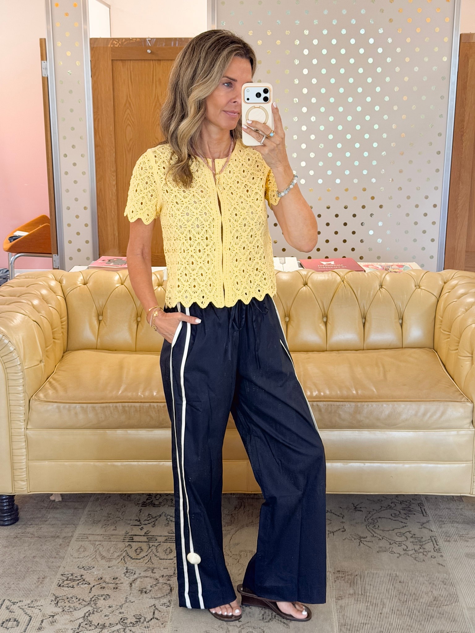What I’m eyeing and buying for the 2026 annual NSALE!. I’m 5 6” I’m wearing Wearing XS in the pants and a size XS in the top.

#LTKootd #LTKOver40 #LTKSaleAlert