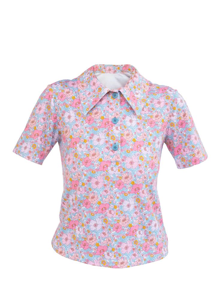 Charlotte Polo with Liberty London Print | Over The Moon