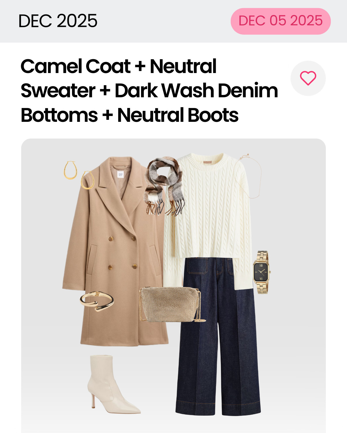 Deck your wardrobe with looks you’ll actually wear this season! ✨ December’s Outfit Plan is live in the app—check off your shopping list today!   

 #LTKootd #LTKSeasonal #LTKOver40