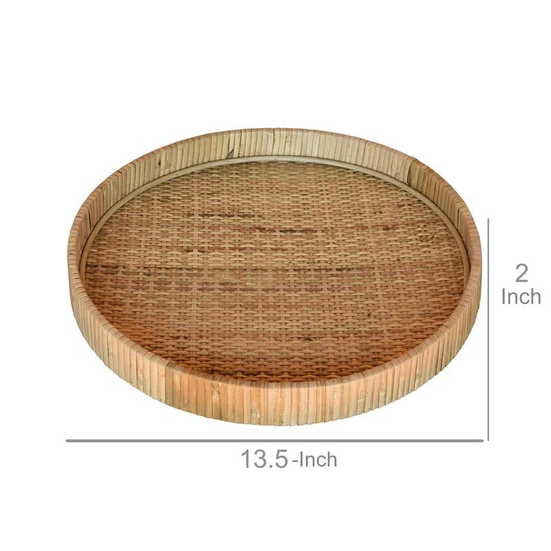 Malone Rattan Tray | Wayfair North America