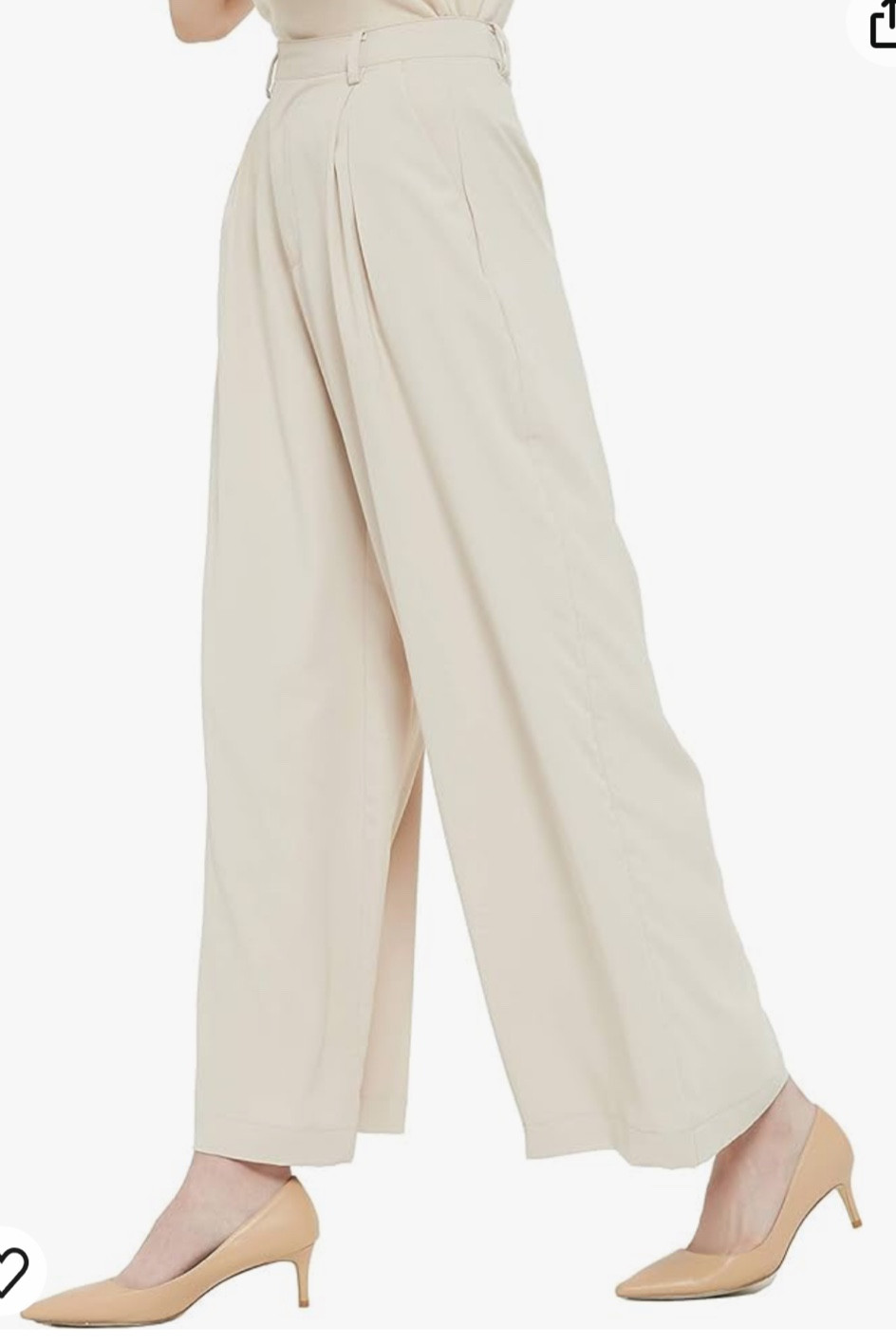 
The perfect trouser (picture makes legs look wider than they r) exact pairs linked 
I’m wearing xs regular length in tronjori trousers and size small in pretty garden trouser set 
5’4 and 115lbs 