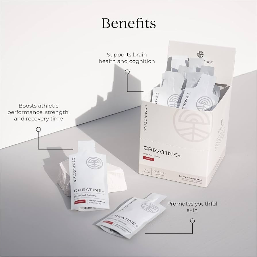 CYMBIOTIKA Creatine+, Creatine and Glutamine Supplement for Amino Energy, Recovery, Muscle Mass &... | Amazon (US)