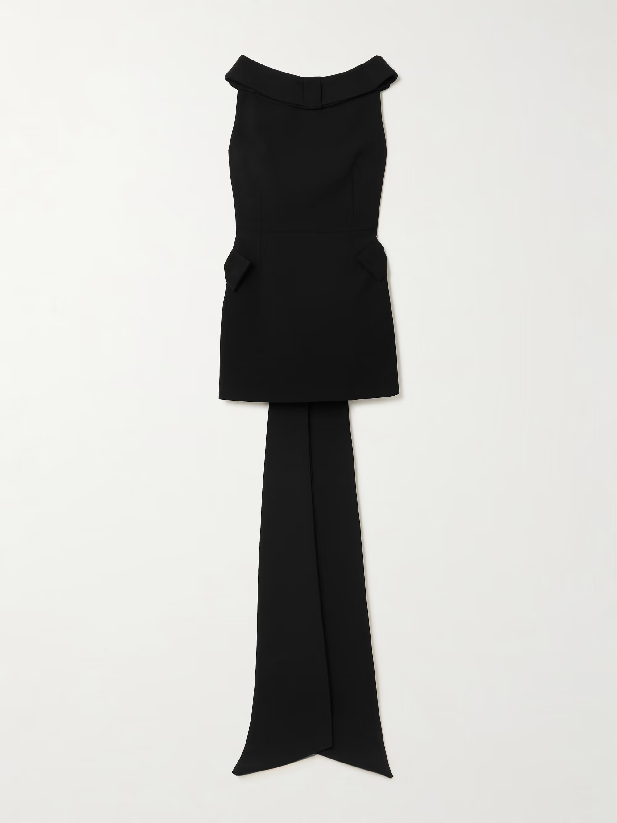 Daphne bow-embellished crepe mini dress | NET-A-PORTER (UK & EU)