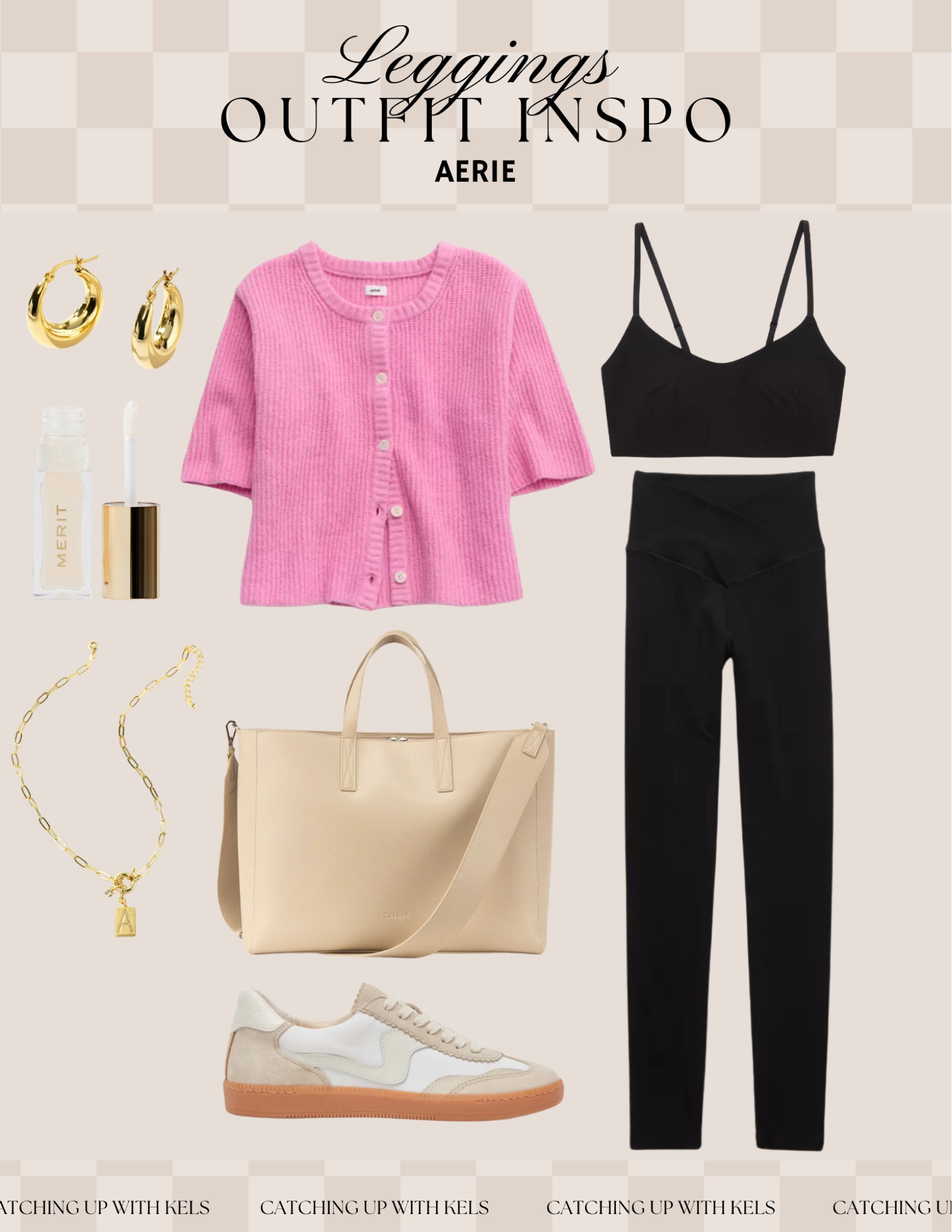 Elevate your leggings look with these chic Aerie pieces! 🖤 Add a pop of color with this cute cardigan and accessorize for an effortlessly stylish vibe. Shop the full look on my LTK! #AerieStyle #CasualOutfits

#LTKStyleTip