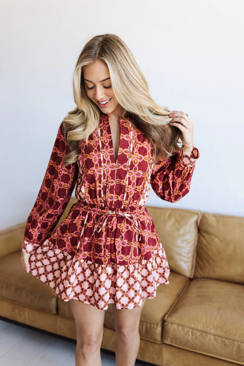 PREORDER Retro Obsessed Dress - Red | The Impeccable Pig