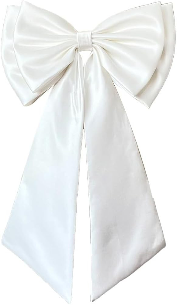 3 types of tails: satin ribbon tail, irregular tulle tail, and 53" long tulle tail. | Amazon (US)