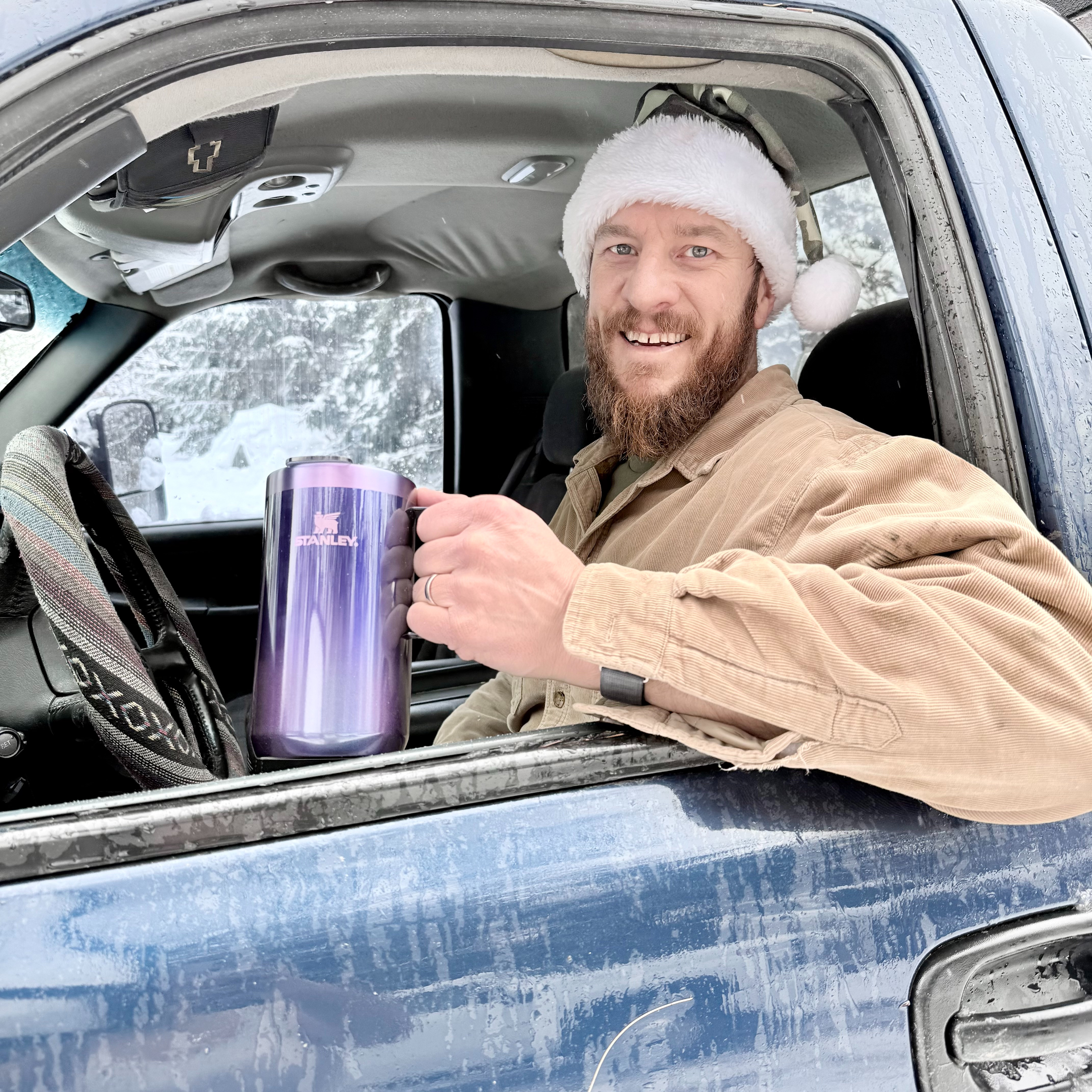 #ad #Stanley1913Partner @stanley_brand
Michigan gave us about 6–7 inches of snow overnight… and if you know the kid joke, the whole morning definitely felt a little “six–seven.” 😂

The kids were home, and my husband was out before sunrise plowing our driveway (and half the neighborhood 😅).

He grabbed the new Stay Hot Camp Mug from the Fairy Dust collection on his way out and immediately said, “This thing holds a lot of coffee.”
Which honestly tracks — after a night of three little kids playing musical beds, 24 ounces feels like the bare minimum.

And the wide base? Hero moment. He accidentally left it on the roof of the truck and it didn’t slide off. Didn’t know that was a feature… but here we are.

Keeps his coffee hot in a Michigan snowstorm, looks like pretty purple winter magic, and somehow survives my husband’s chaos.
This is the Stanley content they don’t show you in the catalog. ❄️💜 

 

#LTKGiftGuide #LTKHoliday #LTKMens