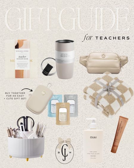 A list of gifts for teachers to make one decision easier this holiday season! #cellajaneblog #giftsforteacher #giftguide

#LTKHoliday #LTKGiftGuide #LTKSeasonal