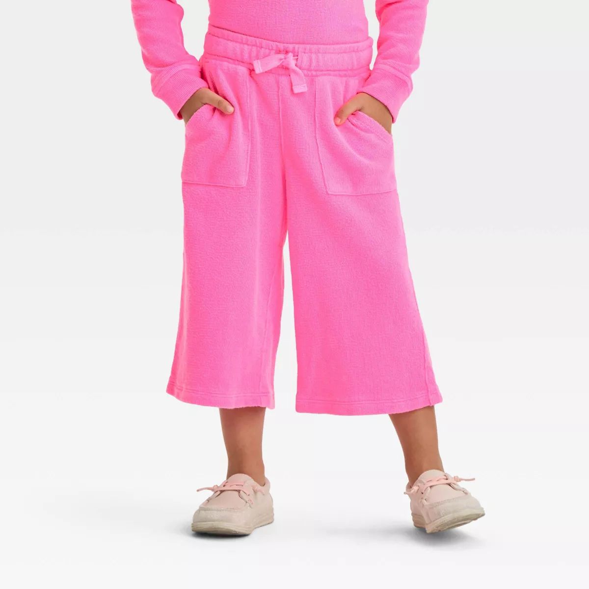 Toddler Girls' Pants - Cat & Jack™ Neon Pink 2T | Target
