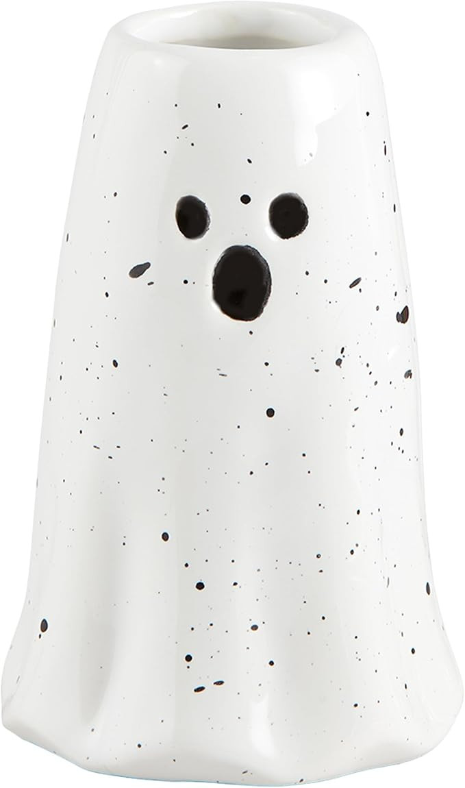 Mud Pie Ghost Vases, Small, 4 3/4" x 2 1/2" Dia | Amazon (US)