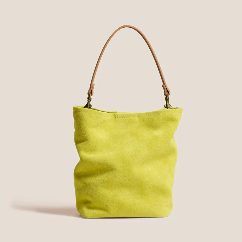 Micro Jane - Suede Chartreuse | Parker Thatch